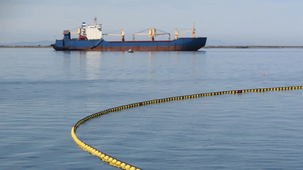 Dealing with large oil spills - ecocypria